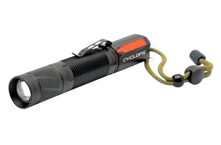 CrossFire Cyclops 1200 Lumens Pocket Flashlight CYCTF1200RC